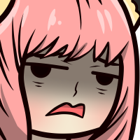 anyaDisgusted static emote