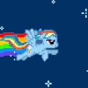 NyanRainbowDash emote