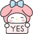 MyMelodyYes emote
