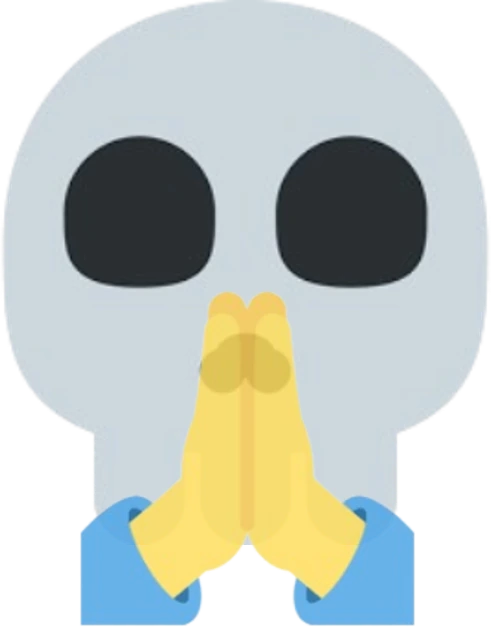 SkullPray emote