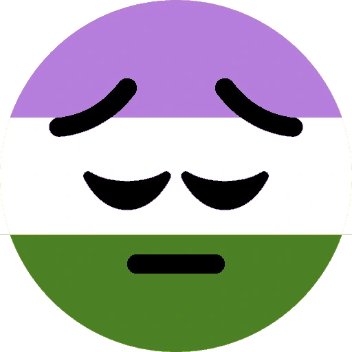 genderqueer_pensive emote