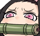 NezukoMuzzled emote