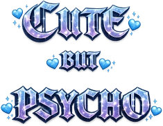 Cutebutpsychoboyishtext emote
