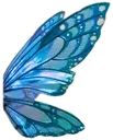 BlueButterflyWingRight emoji