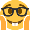 BeSurprisedNerd emote