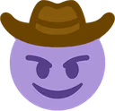 smiling_imp_cowboy emote