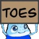 TOES emote