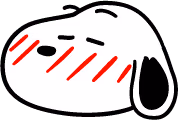 snoopy_blush emote