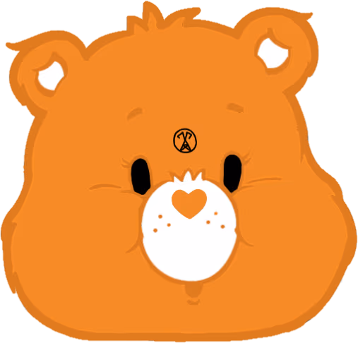 orange_carebear_blackeyes emote