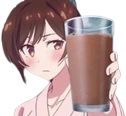 WaifuChoccymilk emote