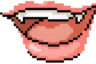 pixel_fangs emote