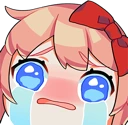 SayoriCry emote