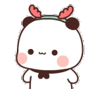 ChristmasPandaWink emote