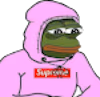 SadSupremePepe emote