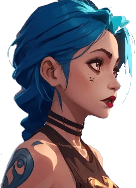 Jinx_Stare emote