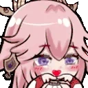 yaeShy emote