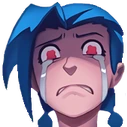 jinxcrying emote