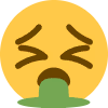 Puking emote