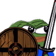 pepe_oSwordnShield emote