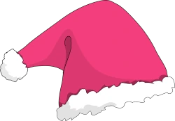 Pinkchristmashat emote