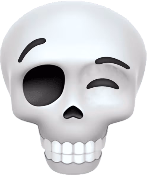 SkullWink emote