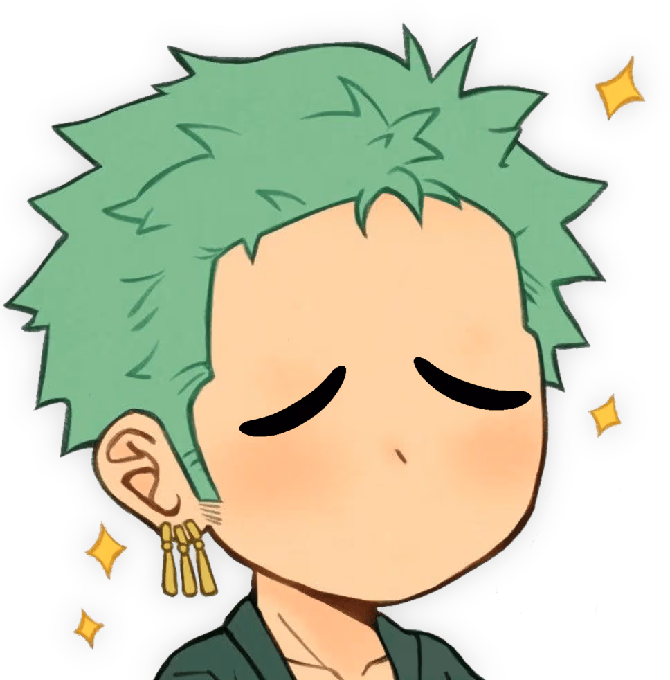 Zoro_Sad emote