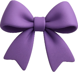 Purplebow3d emoji
