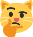 thinkingCat emote