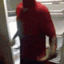 DrunkManBeatsRefrigeratorThenFallsOnFace