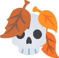 skull_covered_in_leaves emote