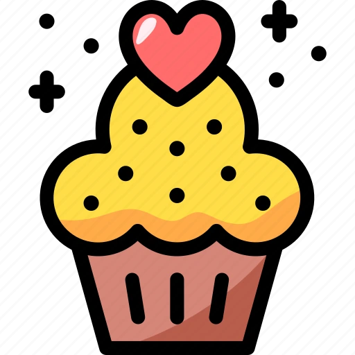 heart_cupcake emoji