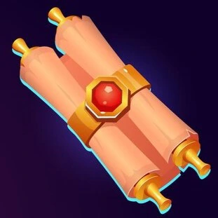 Pergaminho emote