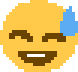 b_sweat_smile emote