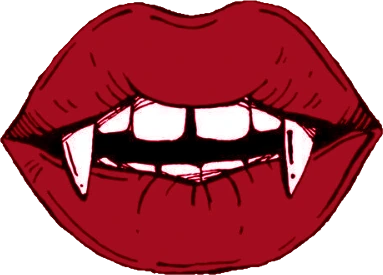 vampiremouthred emote