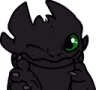 Toothless_Fingerguns emote