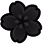 flower_black emote