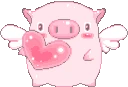 piggy_heart emote