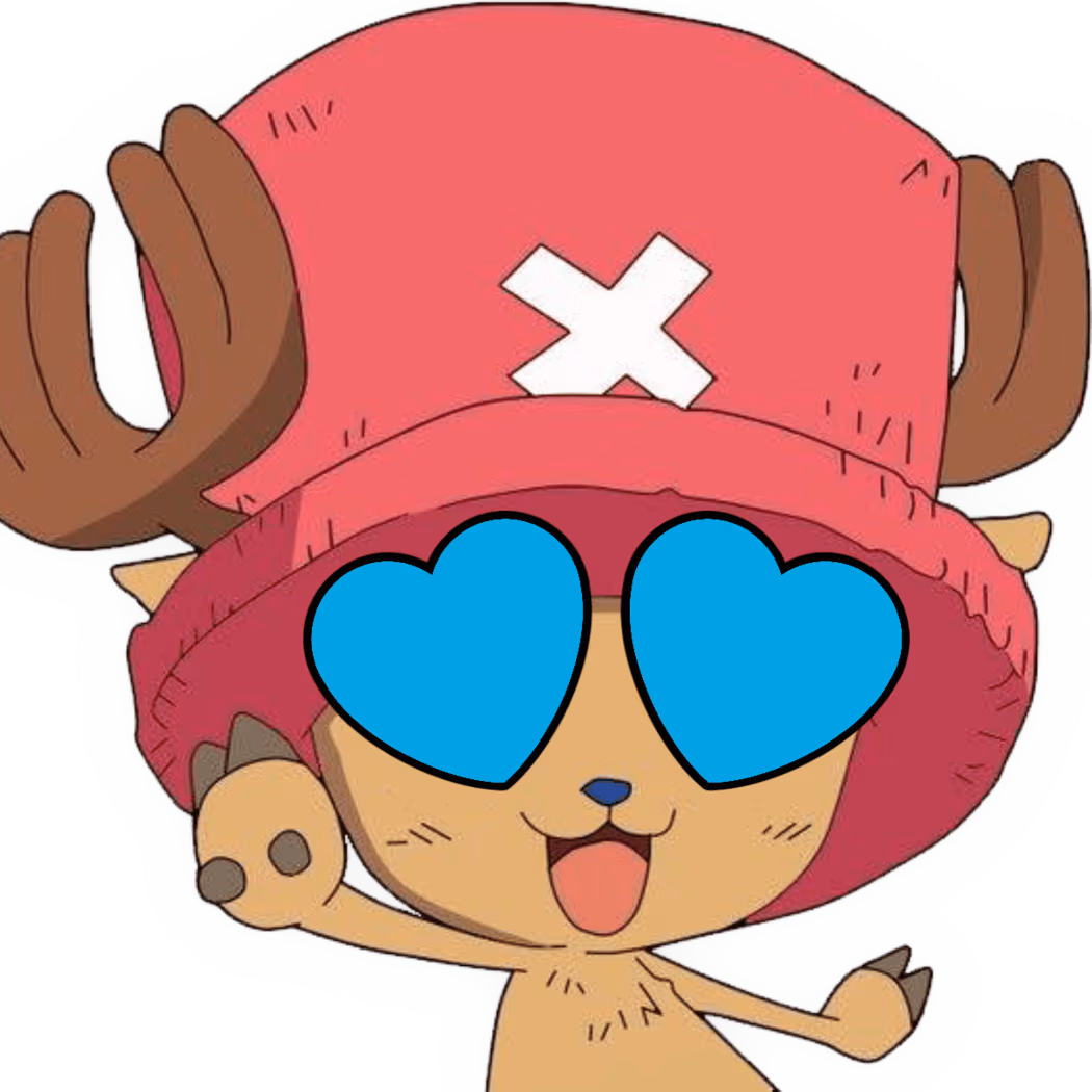 Chopper_HeartBlueEyes emote