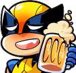 WolverineBeer emote