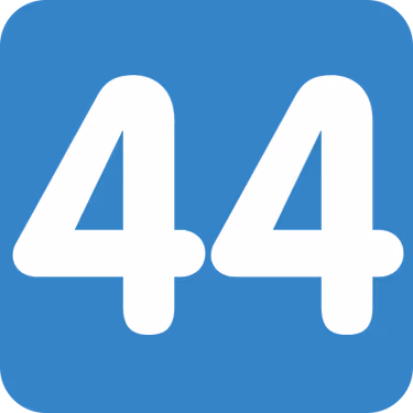 keycap_44 emote