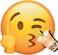 fuckoff_imdrinkingboba emote