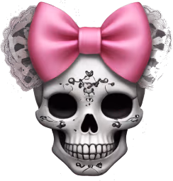 Gothic_skull emote
