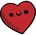 RedSmileyHeart emote
