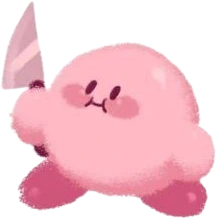 kirby_knife emote