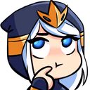 AsheThink emote