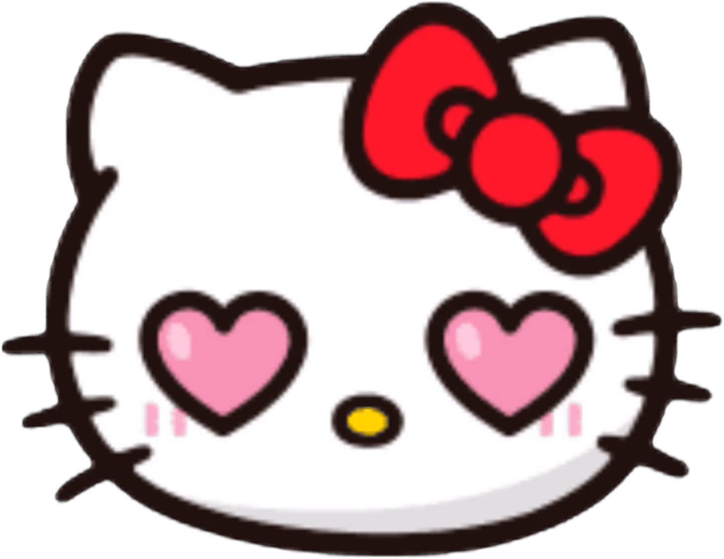 hellokitty_hearteyes emote
