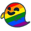 RainbowGhost emoji