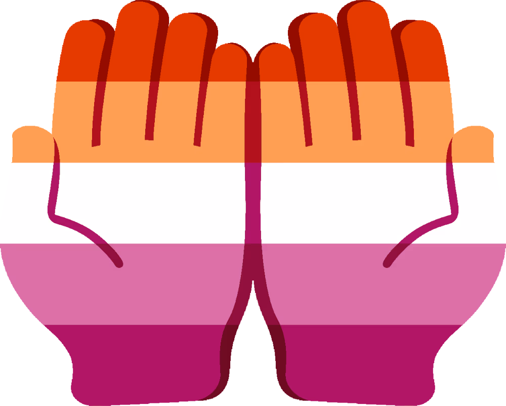 lesbian_palms_up emote