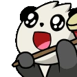 PandaHammerPing emote