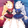 DGF_PinkBluewlw emote